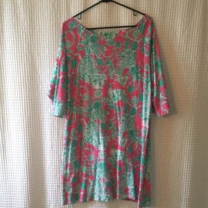 Lilly Pulitzer scorpion bowl cotton dress